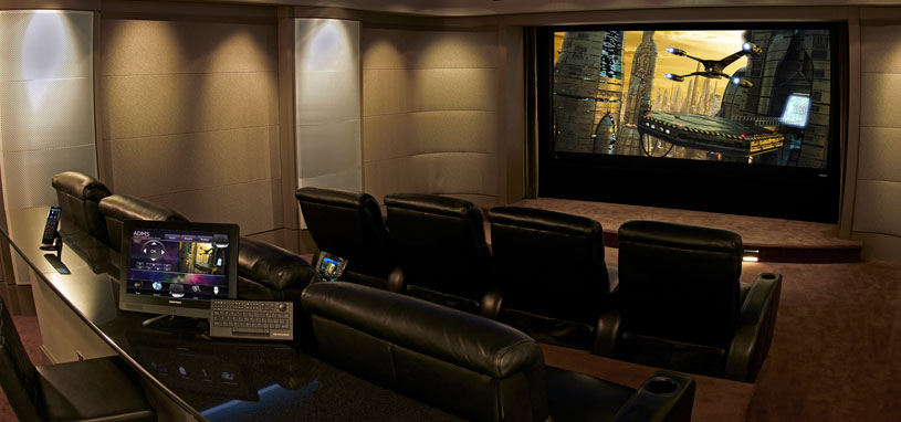 how to implement automation in an existing home home cinema